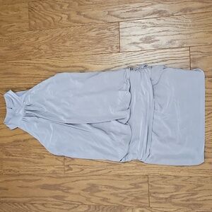 Vintage Fredricks Hollywood Drop Waist Halter Shift Cocktail Dress Size M